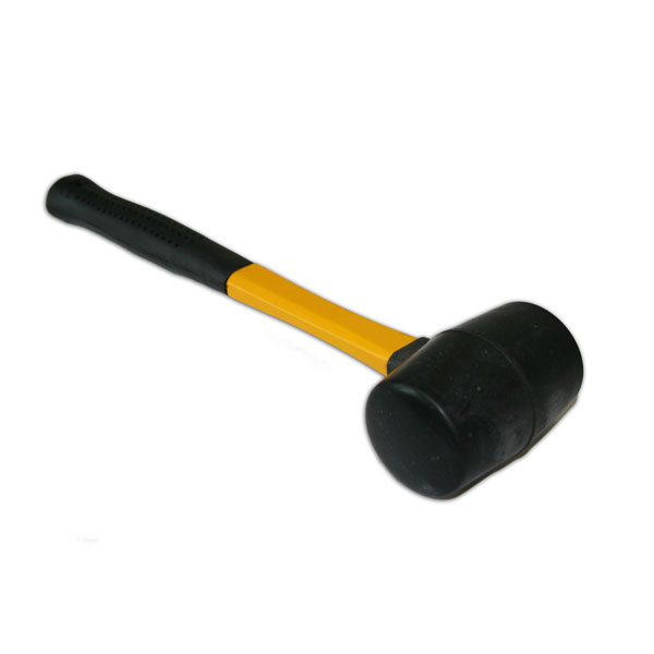 Black Rubber Mallet F/G Handle 16OZ