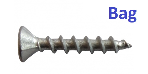 Chipboard Screw Gal 8x25mm Bag
