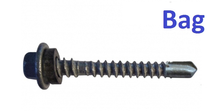 Self Drilling Screw Gal 12X35 Bag