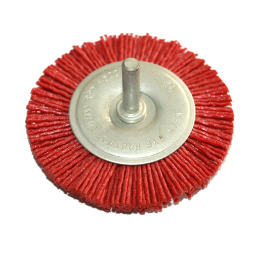 Nylon Wheel Brushes with Shank 100mm