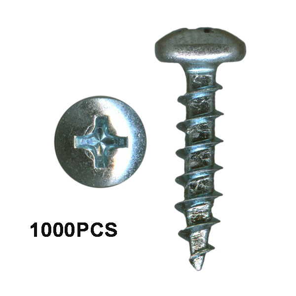 Pan Head Screw 8x12 1000pc