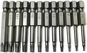 12 pc Torx Key T5-40 magnetic